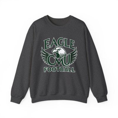 Eagle CMU Football Crewneck Sweatshirt