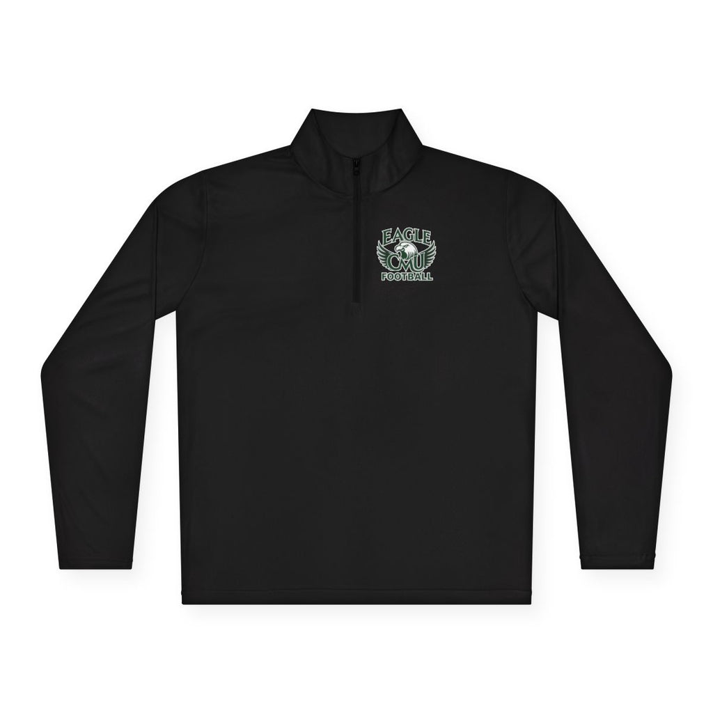Quarter-Zip Pullover — Eagle Football Logo Lightweight Team Pullover