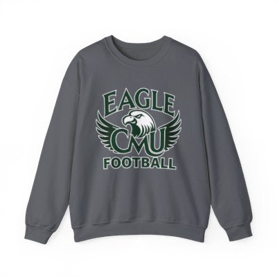 Eagle CMU Football Crewneck Sweatshirt