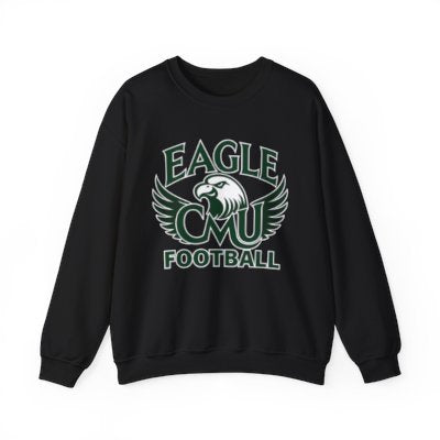 Eagle CMU Football Crewneck Sweatshirt