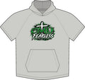PosiCharge Tri-Blend Wicking Short Sleeve Hoodie (customizable)